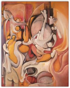 Washington DC artist Claudia Olivos