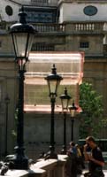 Rachel Whiteread's Monument on the fourth plinth in Trafalgar Square 2001