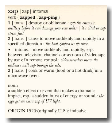 Get Zap before it's too late